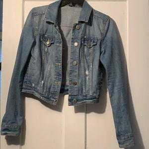 American Eagle Cropped Jean Jacket